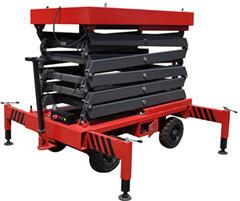 China 450Kg Elevating Small Mobile Scissor Lift Telescoping for Hospital /  Theatre , 3m Height for sale