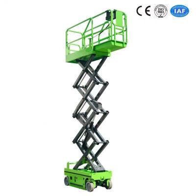 China 14m Working Height CE Certified Self Propelled Scissor Lift With 230kg Load Capacity for sale