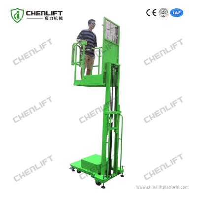 China 200kg Semi - Electric Aerial Warehouse Order Picker 2.7m 3.3m 4.0m 4.5m for sale
