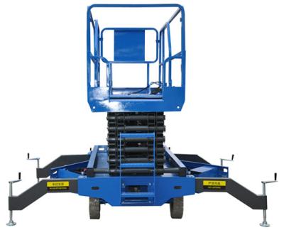 China Man Lifting Use Mobile Scissor Lift 4.5m Max Heiht, Safe And Reliable for sale