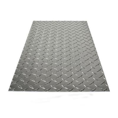 China Chequered Perforated Stainless Steel 304 Plate AISI /  JIS Standard for sale
