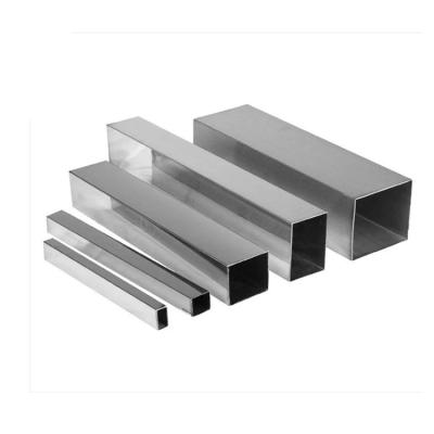 China 201 310 304 Rectangular Seamless Stainless Steel Pipe Square JIS ASTM for sale