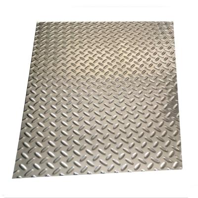 China 316L Diamond Stainless Steel Chequered Plate 8K Anti Skid Floor Sheet for sale