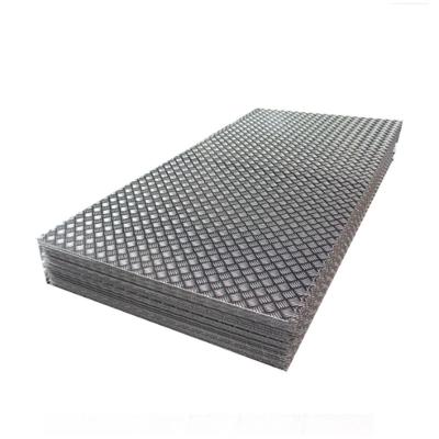 中国 201 304パターン チェック模様のステンレス鋼の版AISI 3Dの反スキッド 販売のため