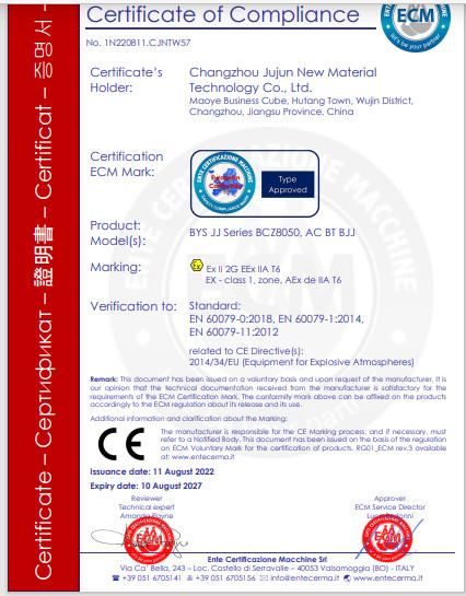 ATEX - Changzhou JJ Displaylit Equipment Co.,Ltd