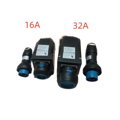 China Hazardous Area Explosion Proof Power Socket GRP 16A 3 Pins Flameproof Industrial Sockets for sale