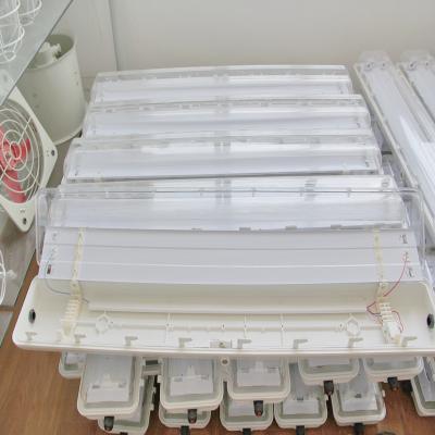 China 2x36w Explosion Proof Fluorescent Lights Fiber Glass Reinforced Polyester for sale