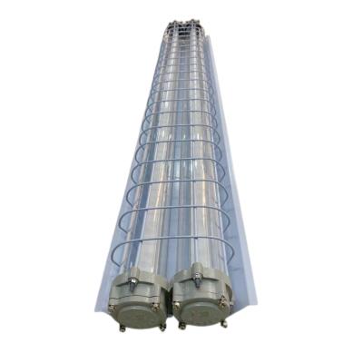 China Waterproof 4ft Explosion Proof Linear Light Fixture 2*36w Fluorescent Lights for sale