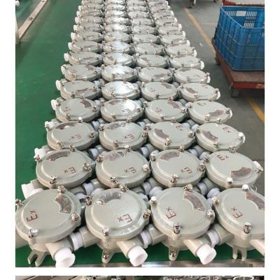 Chine Boîte de jonction terminale anti-déflagrante ex d'Atex de distribution par câble de boîte de jonction de preuve d'anti corrosion à vendre