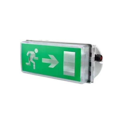 China 3w Explosion Proof Exit Lights Division 1 Flame Proof IP66 Sign Lamps for sale