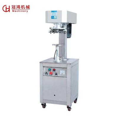 China 1 Semi Automatic Canned Food Bottle Capping Machine User-Friendly and Easy Operation for sale