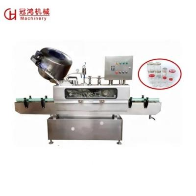 China Capping type Vacuum Seal Glass Jar Automatic Steam Vacuum Sealer for Restaurant Condiments for sale