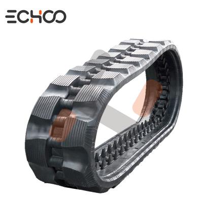 Chine For Bobcat T190 400mm Wide Staggered Block Rubber Track 400x86x49 Tracks à vendre