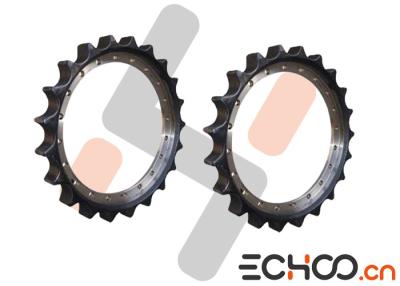 China EC345 Metric Roller Chain Sprockets / Stainless Steel Track Rollers High Strength for sale