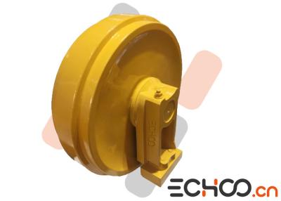 China D5K Yellow Dozer Undercarriage Parts , 50Mn Front Idler Assy Crack Resisrant for sale