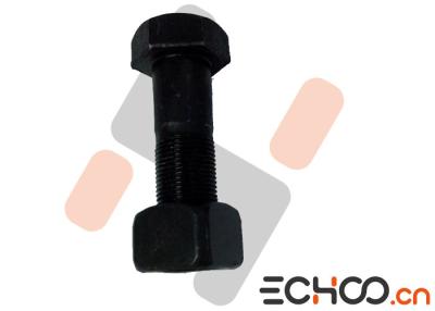 China High Hard Grade Track Shoe Bolts And Nuts With 40Cr 19X1.5X60mm Black for sale