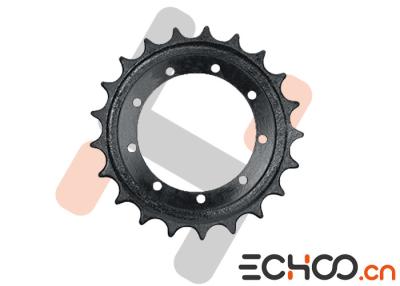 China Stainless Steel Black Mini Excavator Sprockets For Hitachi EX30 High Strength for sale