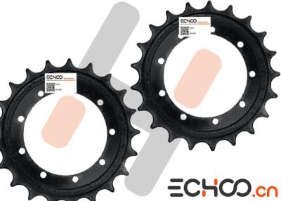 China EB25.4 Mini Excavator Undercarriage Parts / Pel Job Stainless Steel Sprockets for sale
