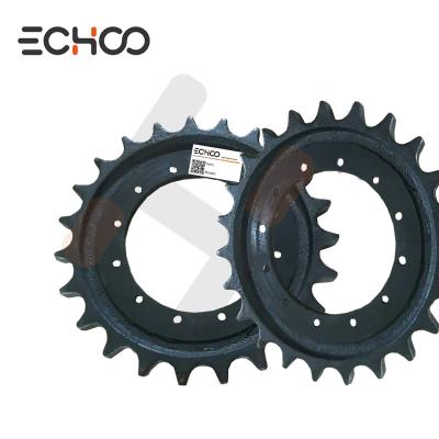 China Kato HD250 Sprocket Mini Digger Undercarriage Parts Chain Sprocket HD250 Mini Excavator Track Sprocket for sale