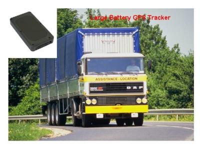 China Black Color Large Battery Magnetic GPS Tracker For Long Standby Time , 10000mAh for sale
