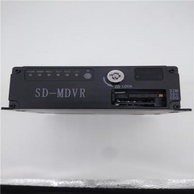 China Mobile 4CH H. 264 Vehicle DVR G Sensor Truck Bus Security DVR Full Real Time for sale