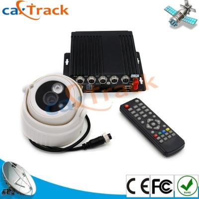 China Car GPS Mobile DVR With 2CH SD Card Slot And 4CH Camera 1CH AVout for sale
