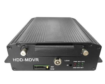 China 4G / 3G WIFI HDD DVR móvil con VGA y puerto de la alarma para los canales del camión tres en venta