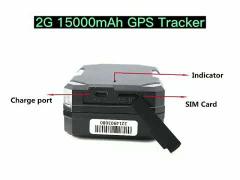 Mini Small Size Car Gps Tracker Personal Real Time 15000mah Strong Magnetic Locator