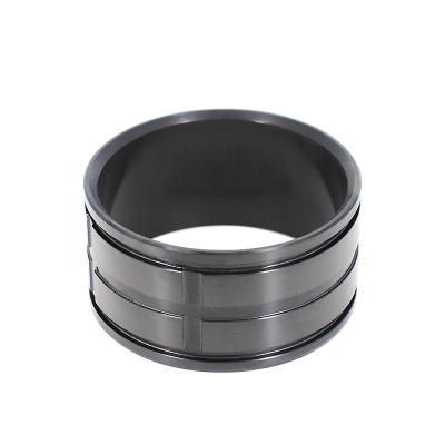 China Abrasion Resistance Hydraulic Cylinder Bushing Oil Grooved Automotive Parts for sale