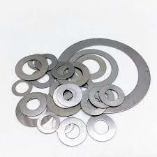 China Circular Shock Absorber Shims 0.1mm Customized Steel Flat Washer for sale