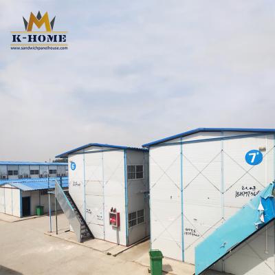 China Prefabricated Steel Frame Insulated Sandwich Panel Modular Building for sale
