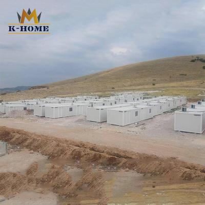 China Quick Installation Sandwich Panel House Container Camp for sale
