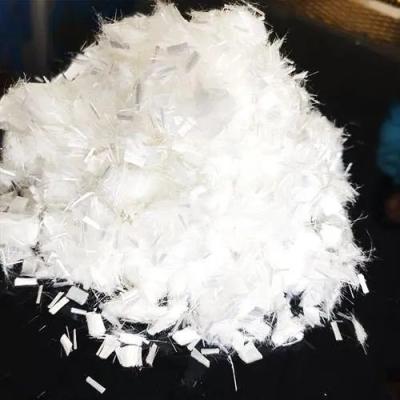 China Poliéster PP Fibra de grapa de polipropileno de alta tração Fibra de concreto à venda