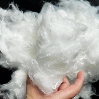 Китай Рециклированные низкоплавкие волокна антипиллинг полые конъюгированные силиконовые продается