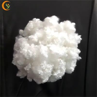 China White Acrylic Staple Fibre Hollow Conjugated Siliconized Polyester Fiber for sale
