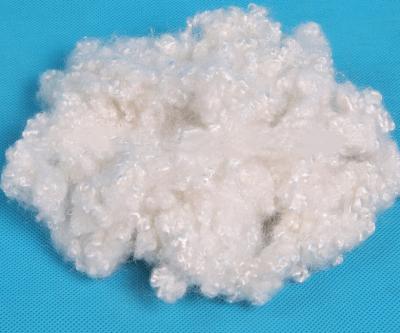 China Staple Recycled Polyester Fiber Manufacturing Good Abrasion Resistance for sale