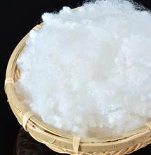 중국 재활용 된 폴리에스터 단절 섬유 고 탄력성 재생 폴리 섬유 판매용
