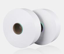 China White Polyester Spun Yarn Lightweight For Textile Manufacturing for sale