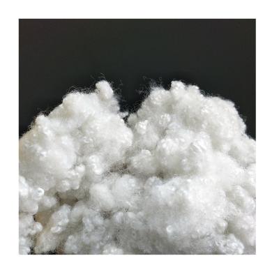 China Round Hollow Conjugated Siliconized Polyester Fiber High Tensile for sale