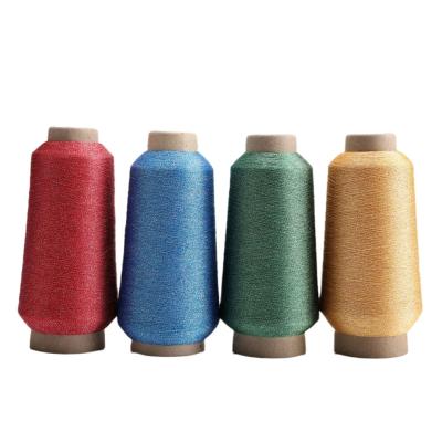 China Spun Dyed Polyester Yarn For Eco Friendly Clothing Production Demands Te koop