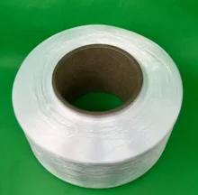 Cina OEKO TEX Certified White Ring Spun Polyester Yarn Cone per la maglieria in vendita