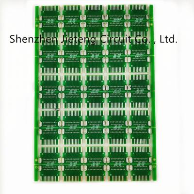 China Keyboard Green Digital Clock Circuit Board HASL 1oz for sale