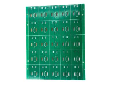 China El híbrido impreso a la placa de circuito con la líneas mínima color blanco de 0.1m m de la serigrafía del espaciamiento en venta