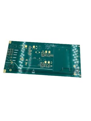 China 10-layer PCB circuit board with impedance control green solder mask white silk screen for sale
