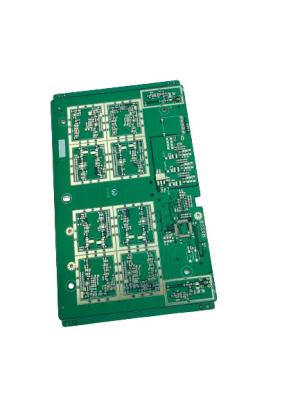 China Groen soldeermasker Kleur PCB SMT-assemblage uitgerust met 0.2 mm Min. Te koop