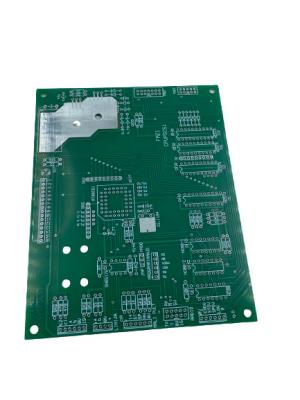 Китай White Silkscreen Hybrid Circuit Board With 2 Layer Design And 0.1mm Min. Line Width продается