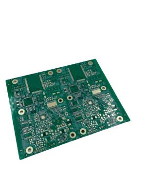 China Multilayer PCB Fabrication With HASL Surface Finish And Blue Solder Mask Color for sale