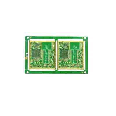 China 8-Layer PCB Manufacturing Copper Thickness 2OZ Green Oil White Characters en venta