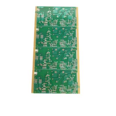 Китай 1.6 Thick Green 6-Layer PCB Board Oil Immersed Gold Process With Half Holes On Four Sides продается