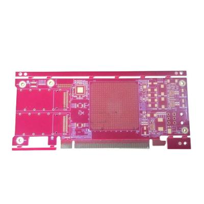 China Red Solder Mask Multi-Layer PCB Manufacturing With 0.2-3.2mm Board Thickness à venda